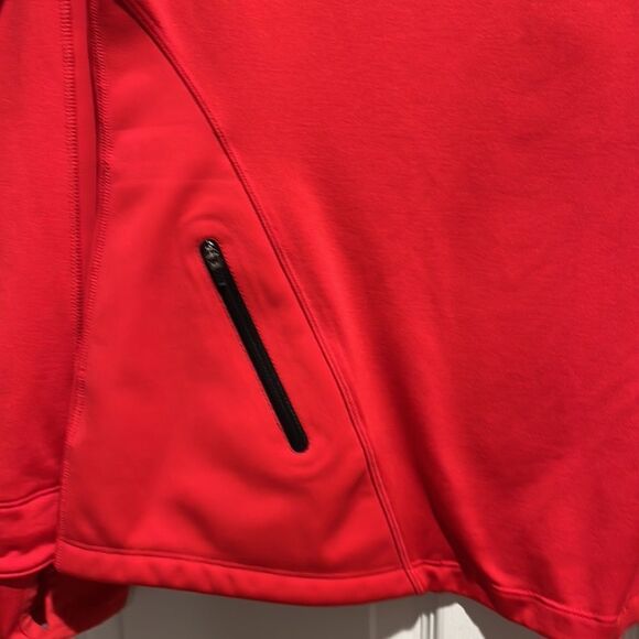 EUC New Balance women’s red 1/2 zipped thermal long sleeved top size large! - Picture 3 of 9
